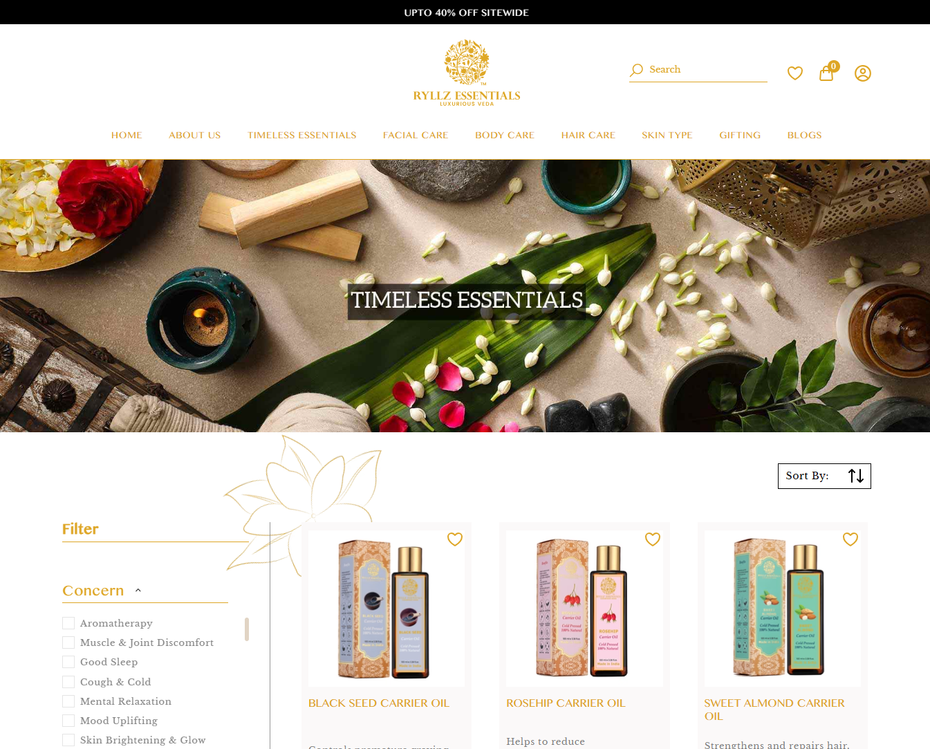 Skincare catalog product photography